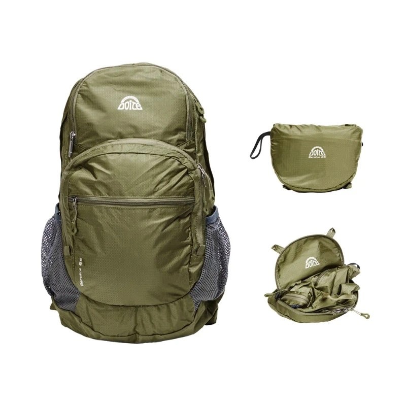 Mochila Compactable Bernice 25 Litros Verde Doite